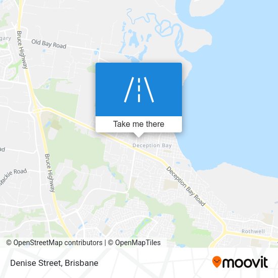 Denise Street map