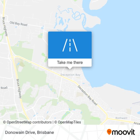 Donowain Drive map
