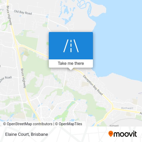 Elaine Court map