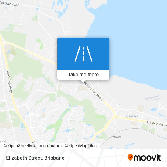 Elizabeth Street map