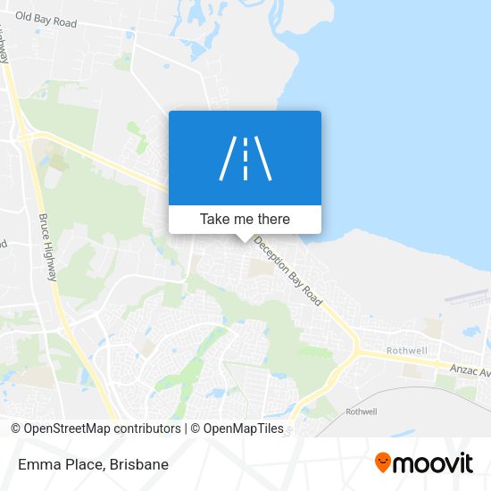Emma Place map