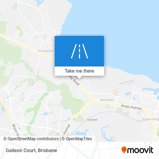 Galleon Court map