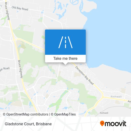 Gladstone Court map