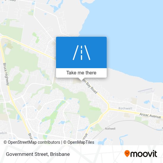 Government Street map