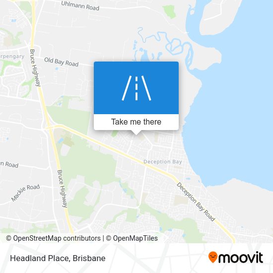 Headland Place map