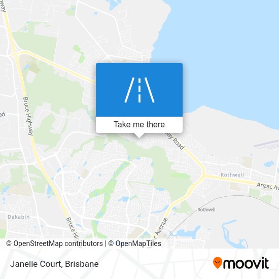 Janelle Court map