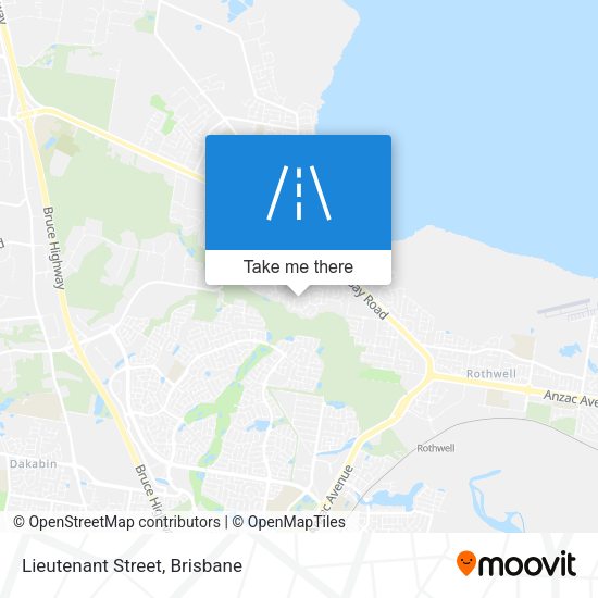 Lieutenant Street map