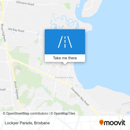 Lockyer Parade map