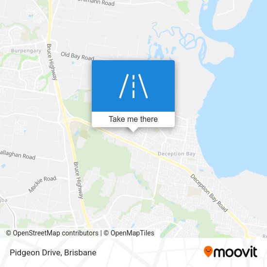 Pidgeon Drive map