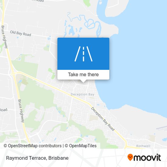 Raymond Terrace map