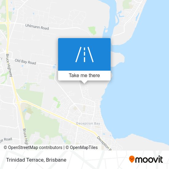 Trinidad Terrace map