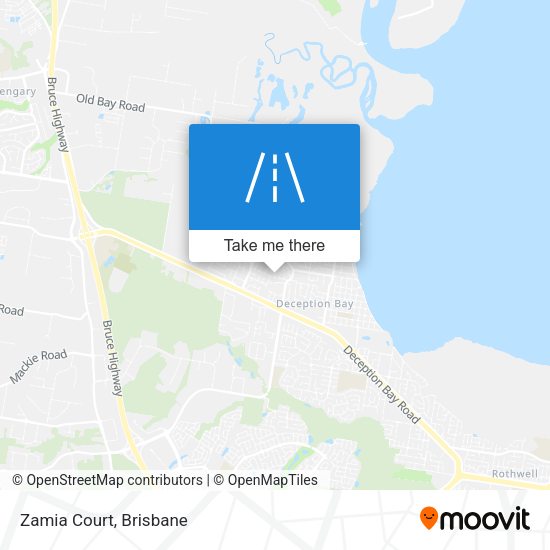 Zamia Court map