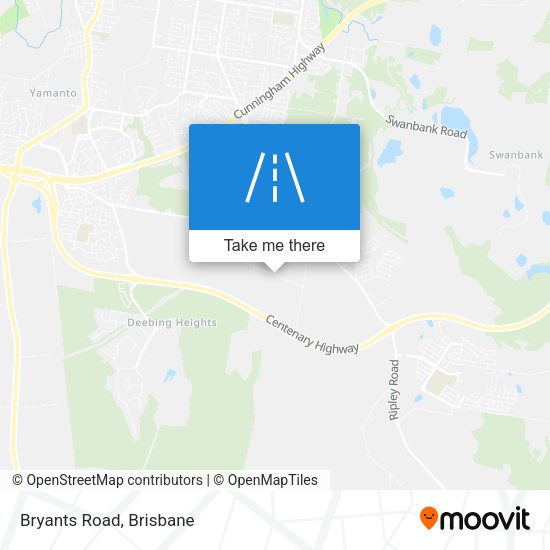 Bryants Road map