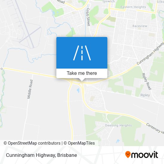 Cunningham Highway map