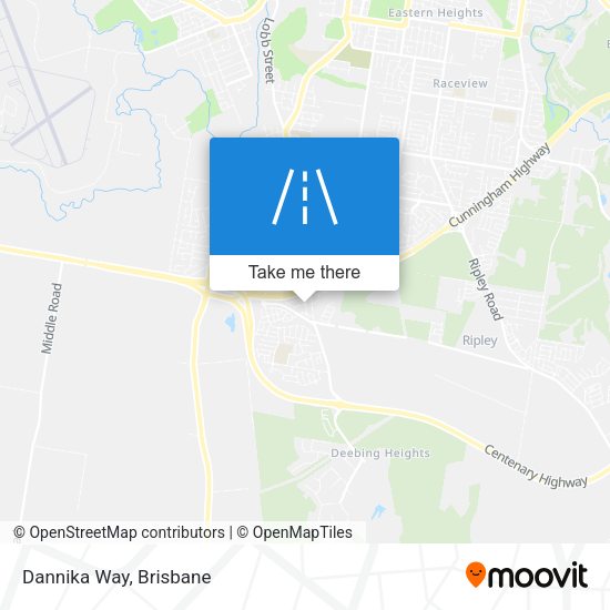 Dannika Way map