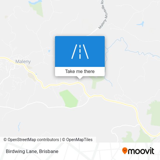 Birdwing Lane map
