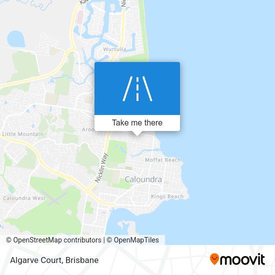 Algarve Court map