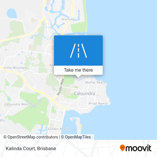 Kalinda Court map