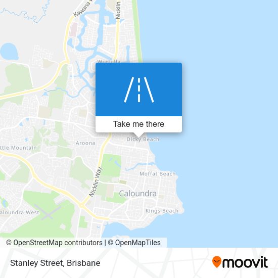 Stanley Street map