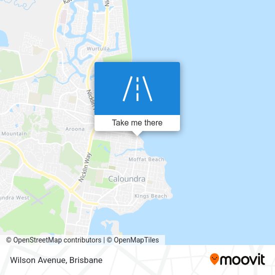 Wilson Avenue map
