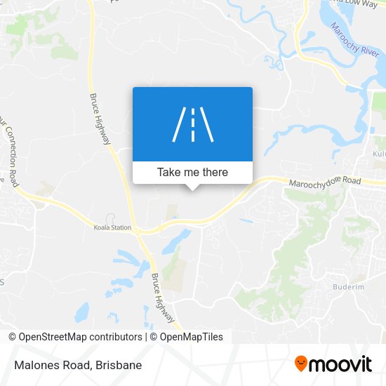 Malones Road map