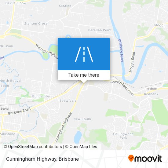 Cunningham Highway map