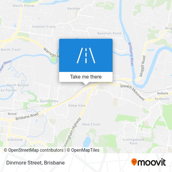 Dinmore Street map