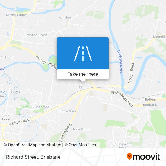 Richard Street map