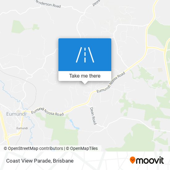 Coast View Parade map
