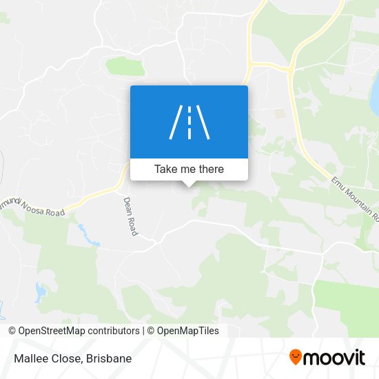 Mallee Close map
