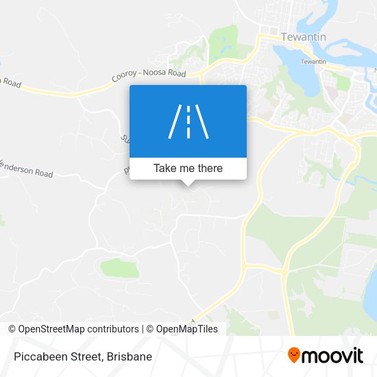 Piccabeen Street map