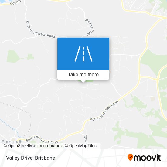 Valley Drive map