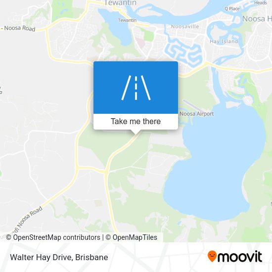 Walter Hay Drive map