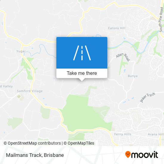 Mailmans Track map
