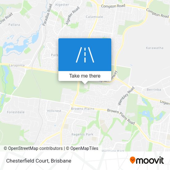 Chesterfield Court map