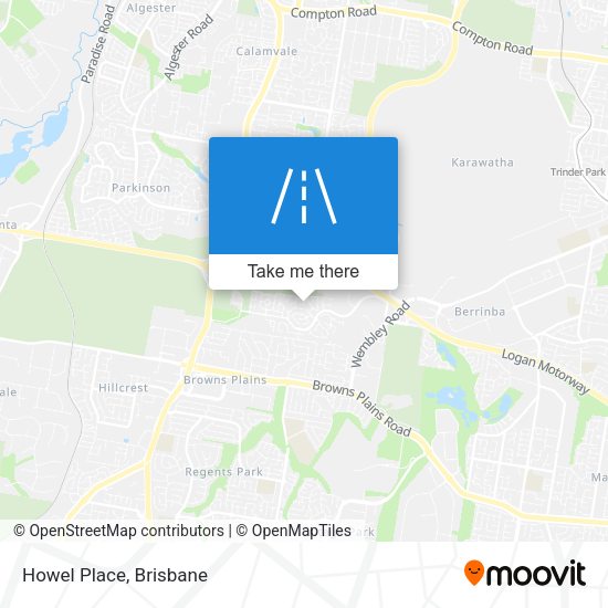 Howel Place map
