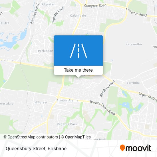 Queensbury Street map