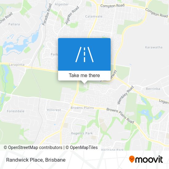 Randwick Place map