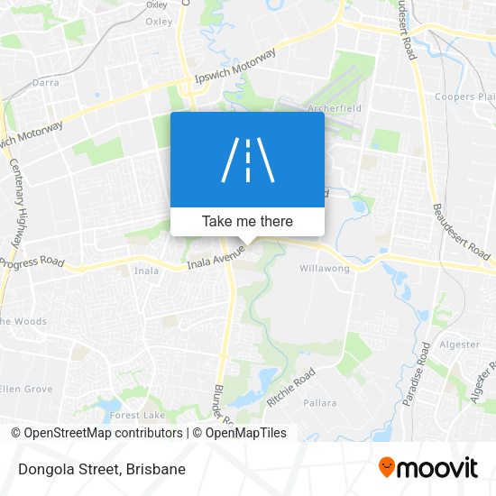 Dongola Street map