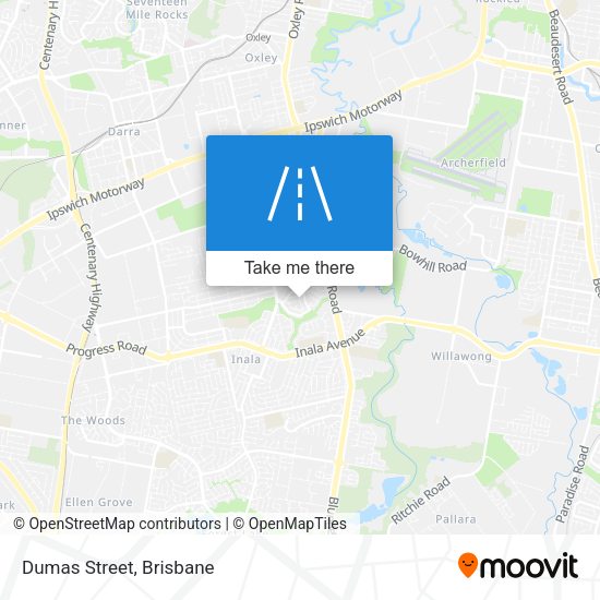Dumas Street map