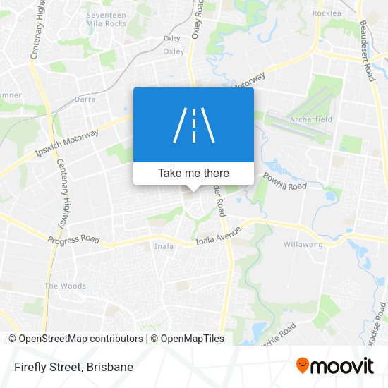 Firefly Street map