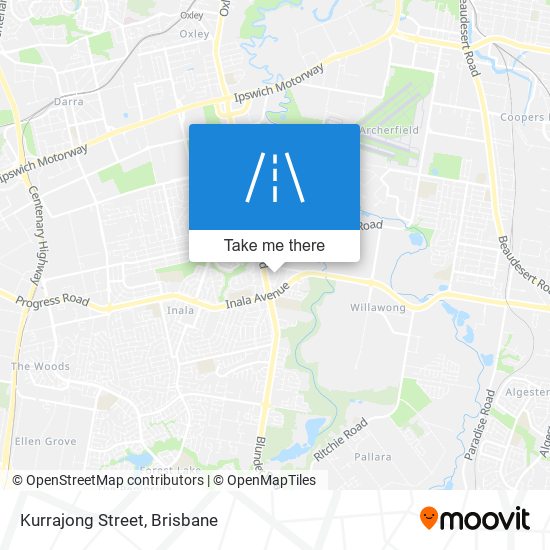 Kurrajong Street map