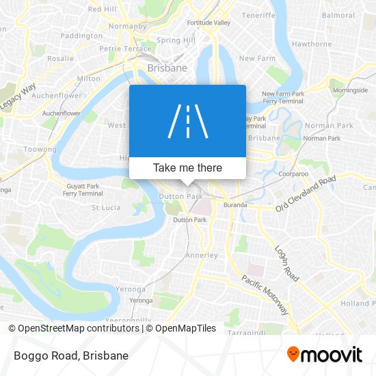 Boggo Road map