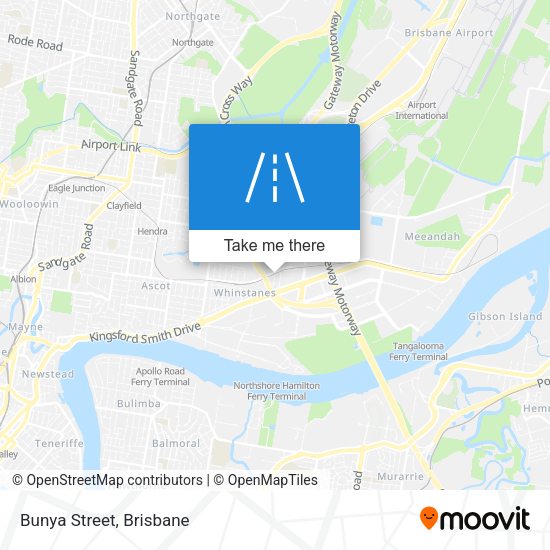 Bunya Street map