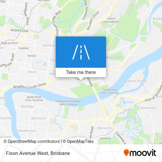 Fison Avenue West map