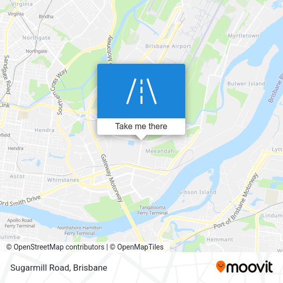 Sugarmill Road map