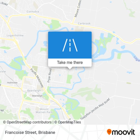Francoise Street map