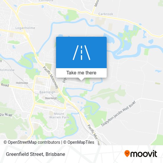 Greenfield Street map