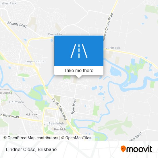 Lindner Close map