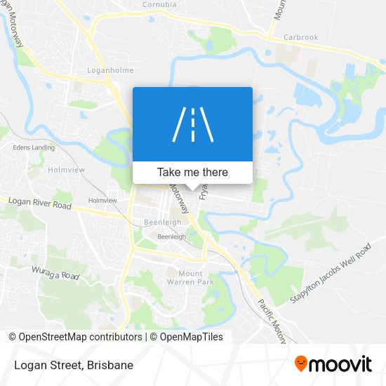 Logan Street map
